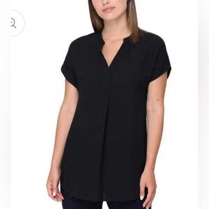 Rachel Roy - sleeveless Tunic Flowy Shirt